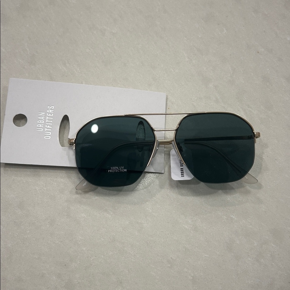 Urban Outfitters Gold Frame Sunglasses